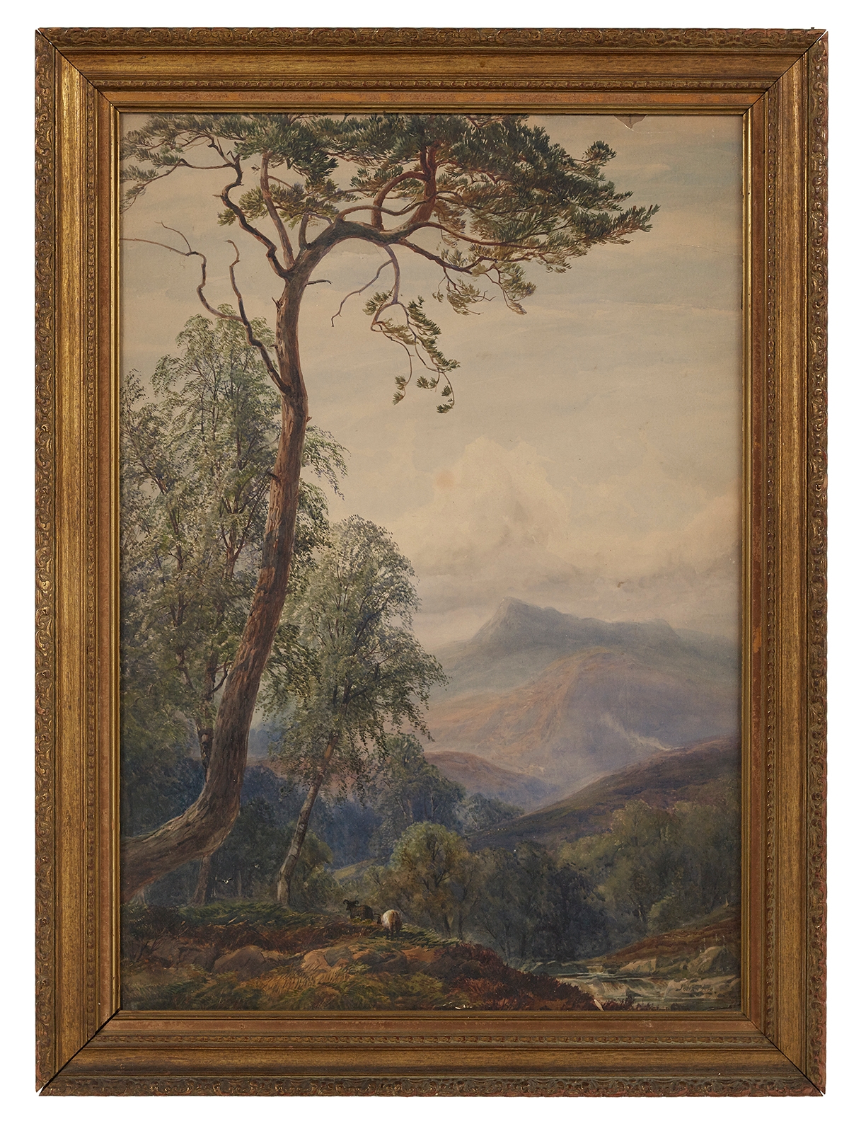 Julian Walbridge Rix | Sunlit forest river | MutualArt