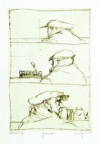 4 Bll. Figürliche Darstellungen by Gertrude Degenhardt