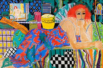 Danièle Rochon | The Checker Cat (03752/A85-087) (1985) | MutualArt