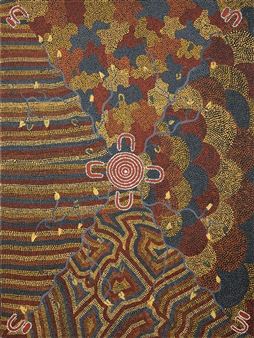 Women's Bush Tucker Dreaming - Vanessa Nungarrayi