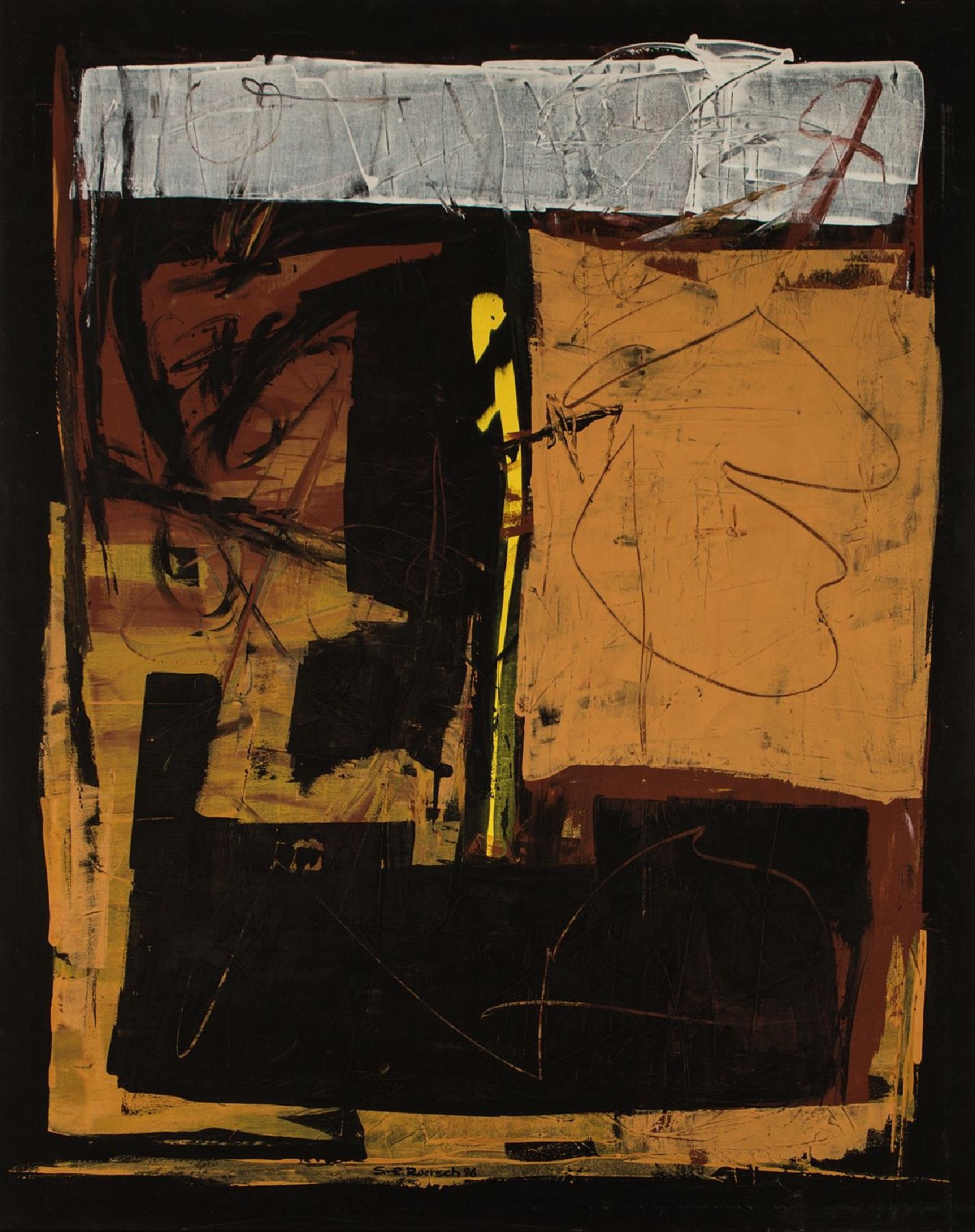 Artwork by Sylvia Roersch, Untitled, Made of Acrylic on canvas