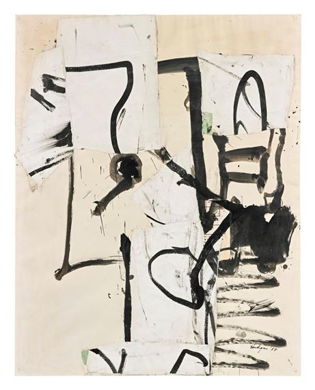 The Door by Grace Hartigan, 1958