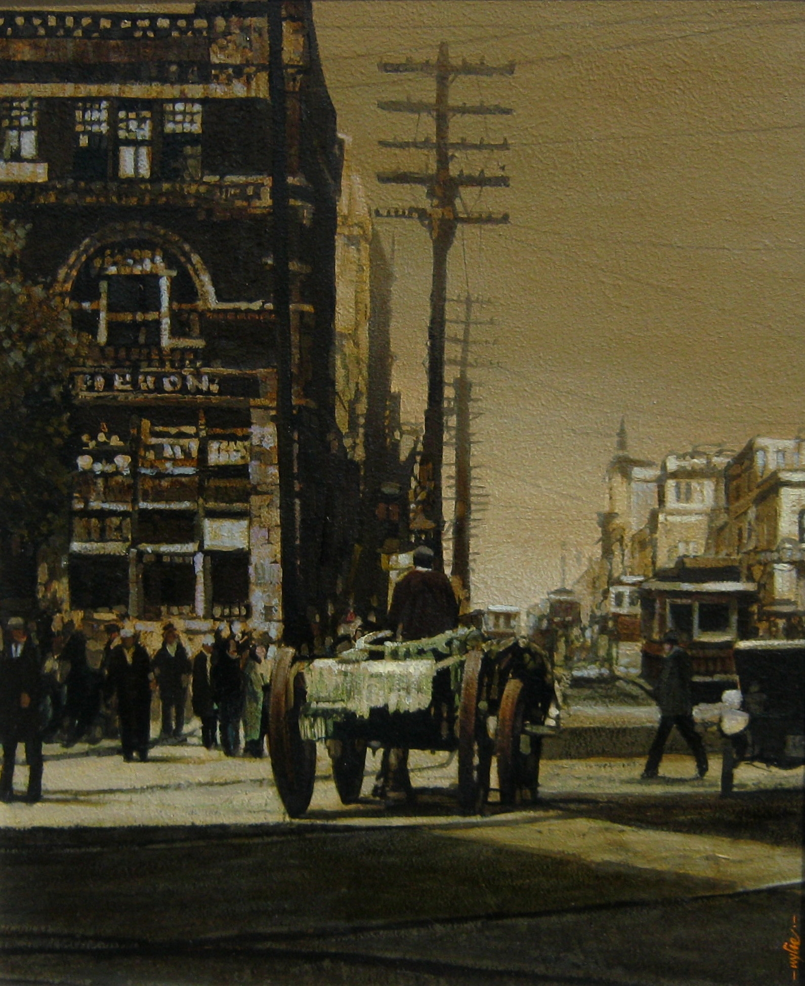 Alan Wylie | 4th Avenue Street Car | MutualArt