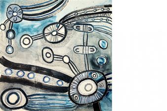 Puna Yanima and Linda Puna: Wangka Kutjara, Tjukurpa Kutju - Linden New Art