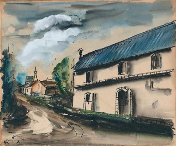 Village by Maurice de Vlaminck