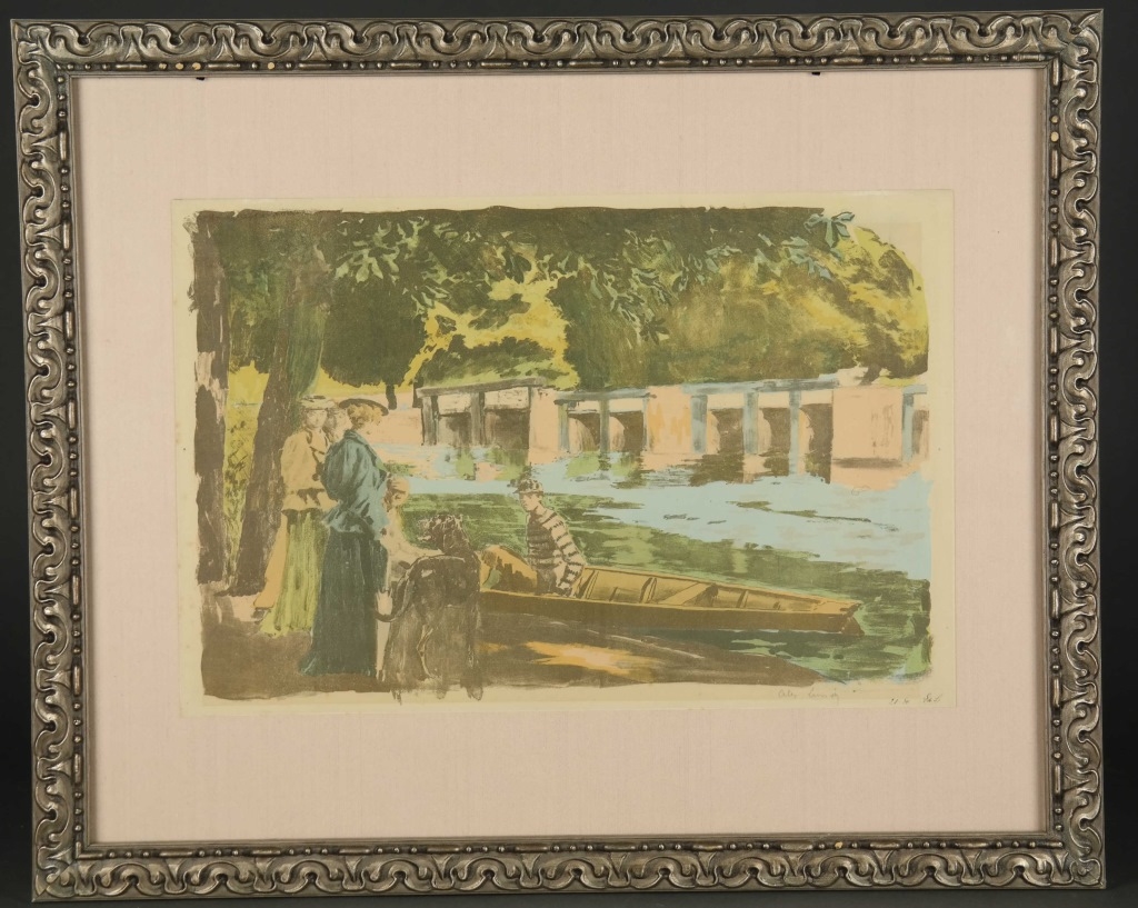 Alexandre Lunois L'Embarquement. (1895) MutualArt