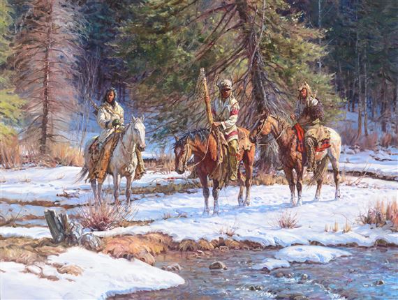 Tracks Along the River by Martin Grelle, 1998