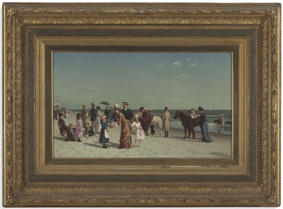 At The Seaside by Samuel S. Carr