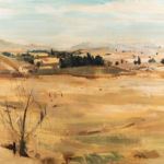 Extensive Winter Landscape by Clement Serneels