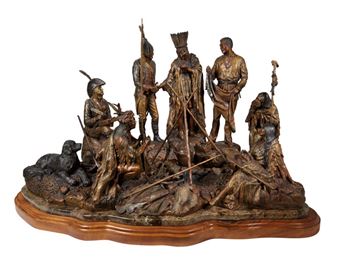 Council Fire on the Columbia - David Manuel