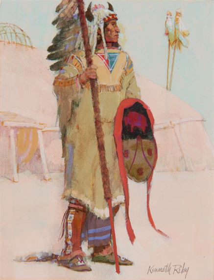 Kenneth Riley | Mandan Study | MutualArt