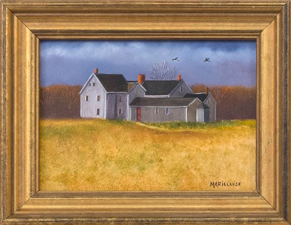 House in the fields by Marieluise Hutchinson
