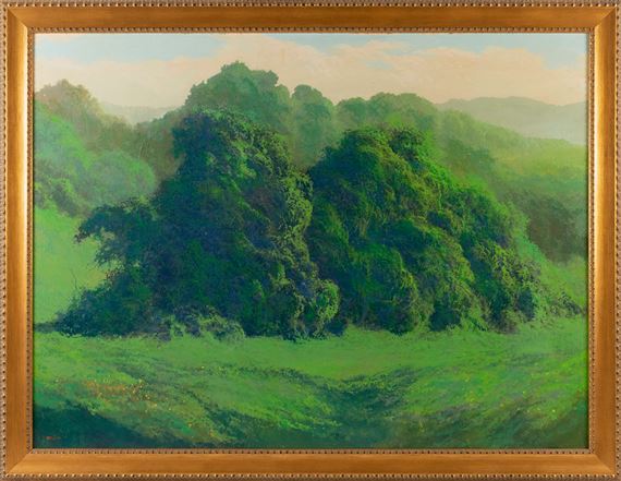 Robert R. Bliss | Verdant green landscape | MutualArt