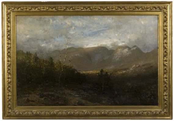 A SUNLIT VALE, ADIRONDACK MOUNTAINS by Alexander Helwig Wyant, circa 1876 - 1880