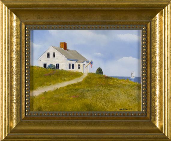 SEASIDE COTTAGE by Marieluise Hutchinson