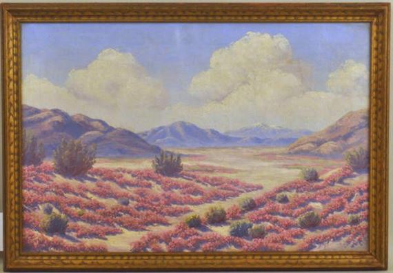 Desert Landscape by Charles Wesley Nicholson