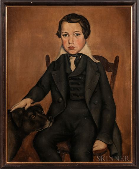 Portrait of William B. Denison by Joseph Chase Rutherford, 1843