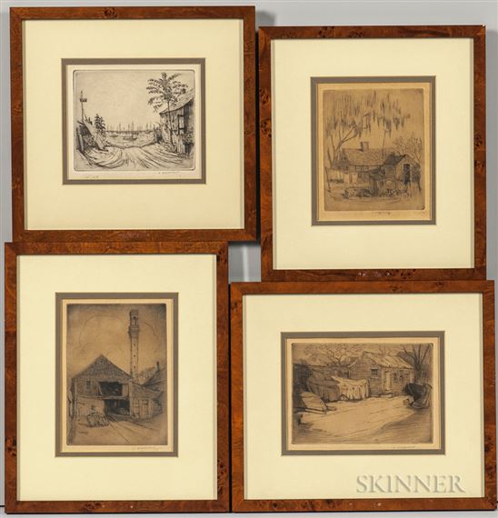 Four Works - Oscar H. Gieberich