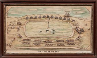Fort Custer, Montana - Leopold Fiedler