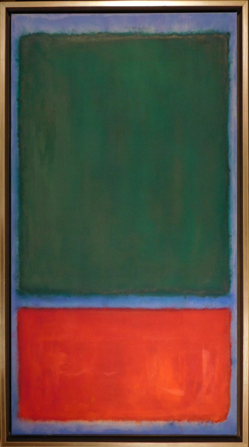 Color Field (Red, Blue, Green) by Mark Rothko