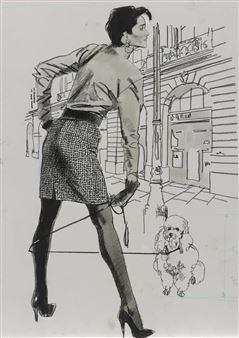 Looking Back on the Golden Age of Fashion Illustration with Jim Howard