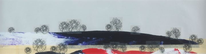 Artwork by Laura Viale, Senza titolo, Made of Mixed media and collage on paper