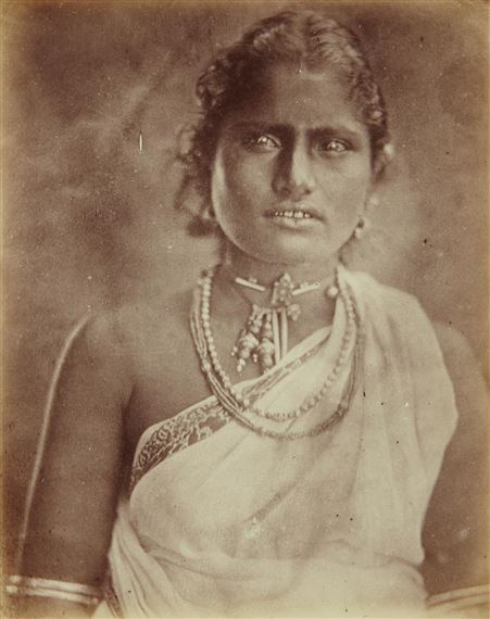 Woman, Ceylon by Julia Margaret Cameron, 1875-1879