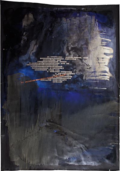 Thus! (from Swiss Spa Cava/ Stars and Stripes Series) by Kerstin Brätsch, 2009