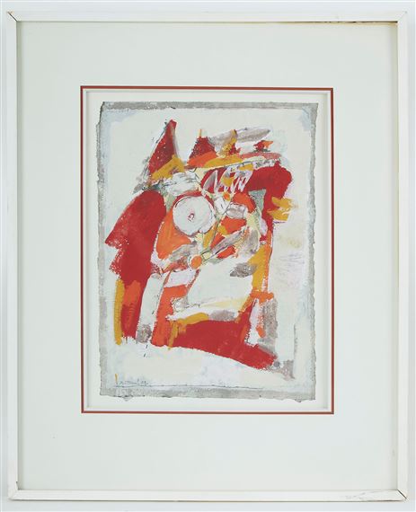 Untitled Composition by Albert Bitran, 1975