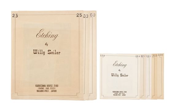 8 works: by Willy Seiler