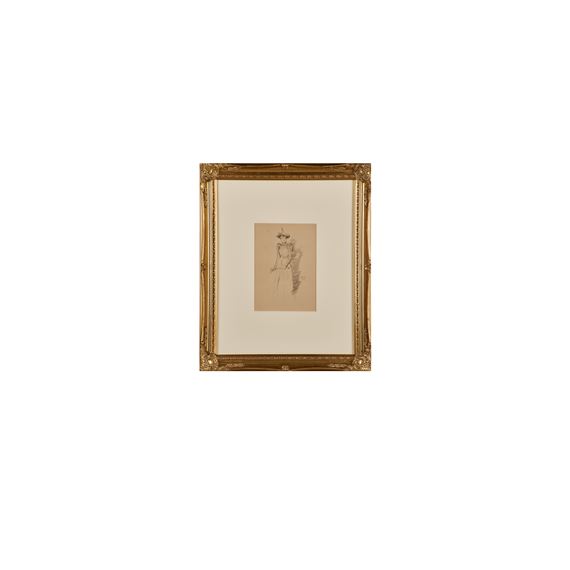 "Gants de Suede (Suede Gloves) by James Abbott McNeill Whistler, 1890