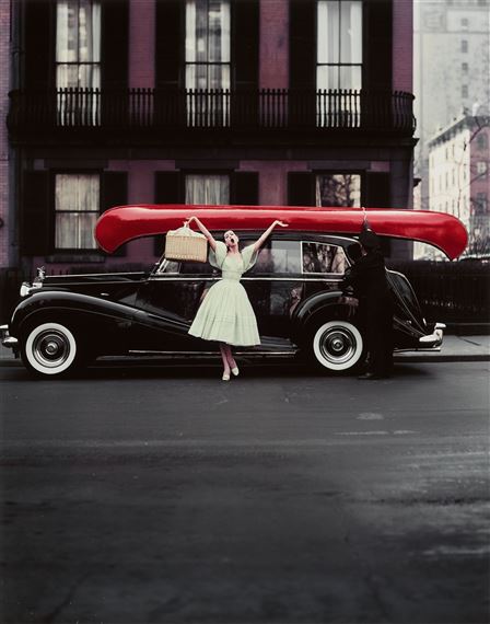 Red Canoe by William Helburn, 1957