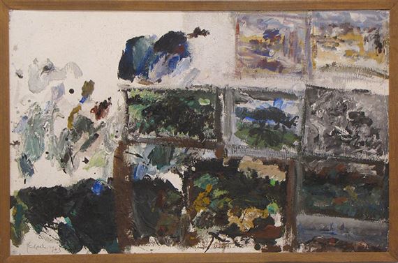 Abstract Painting by Stacha Halpern, 1963