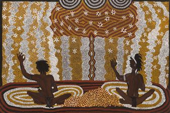 Bush Tomato Sky - Stephen Wee Tjapanangka