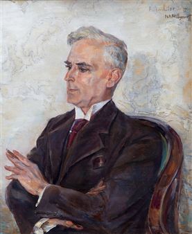Portrait of Rudolf Jacob Van Lier, Mining Engineer - Nancy Anna Hoogewerff