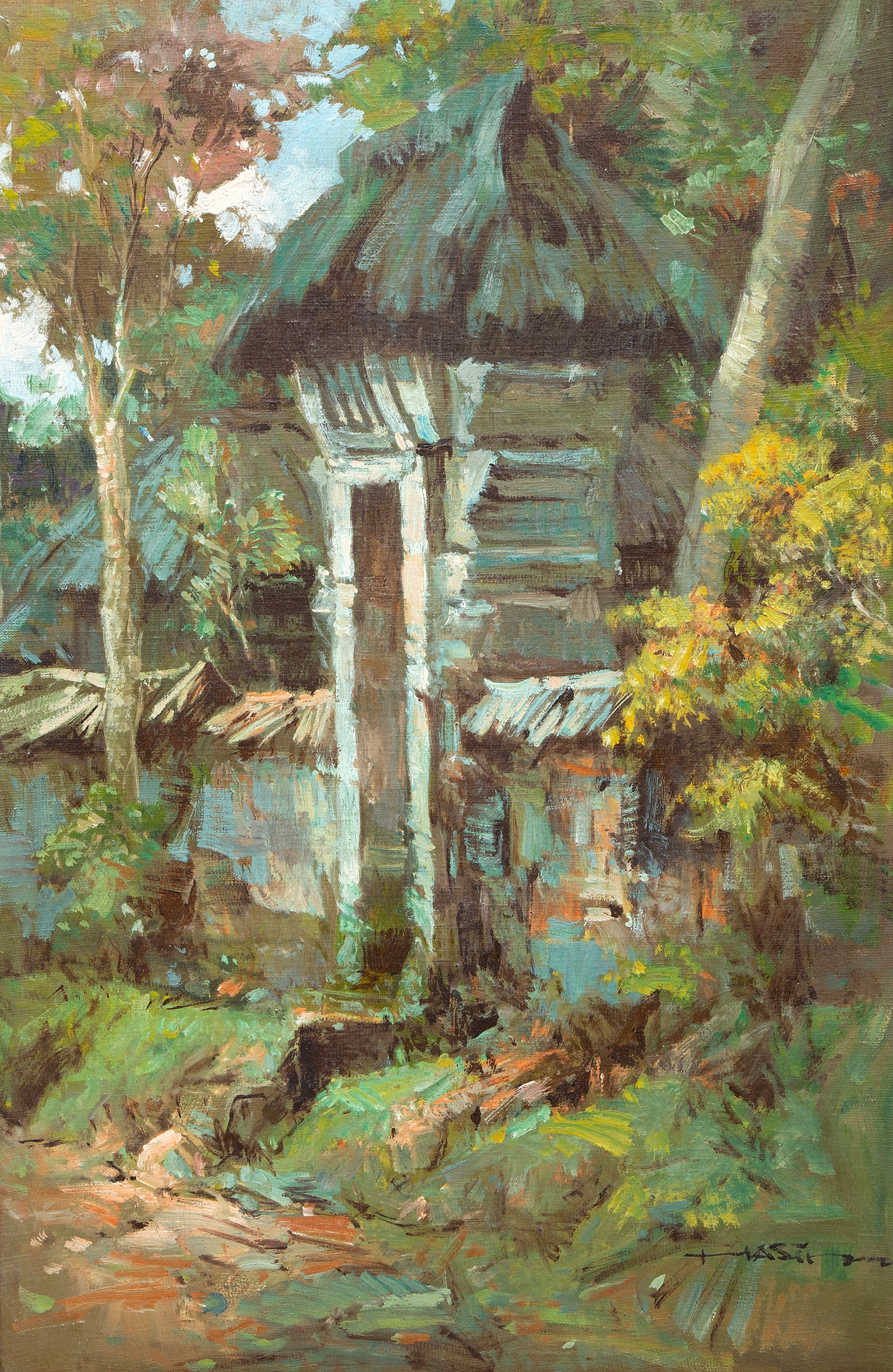 Hasim | A Temple Gate | MutualArt