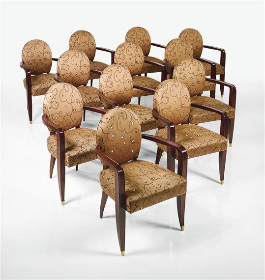 Twelve Armchairs by Maison Dominique