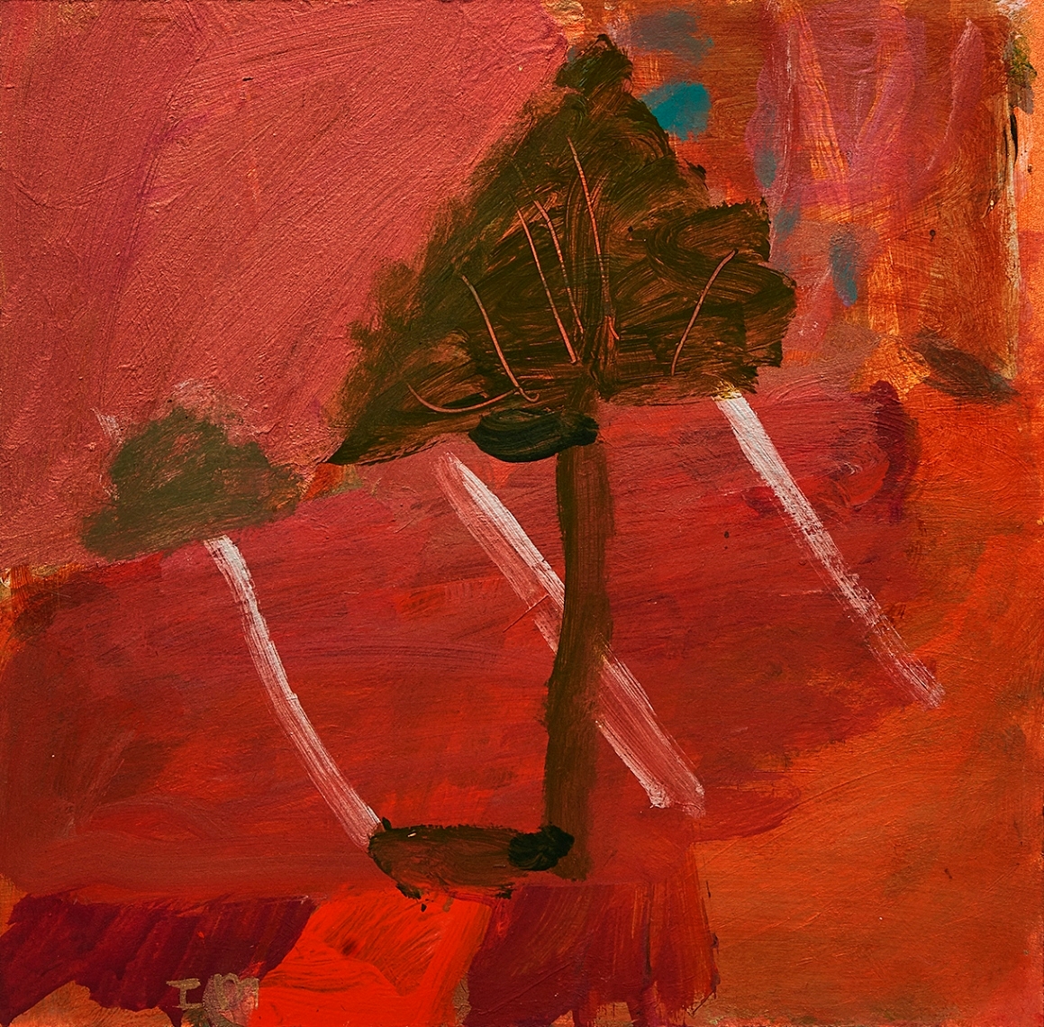 Artwork by Idris Murphy, Menindee Views #19, Made of acrylic on board