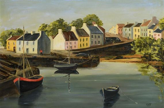 Roundstone Harbour by Terry Saunders