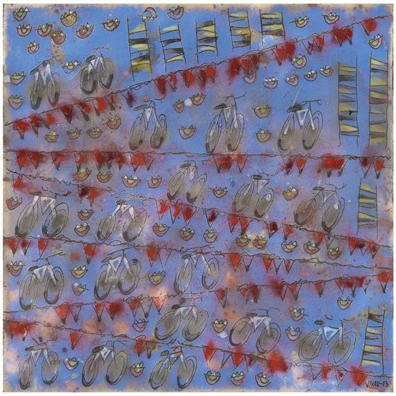 Bicis en Florencia by Carlos Vivar, 2013