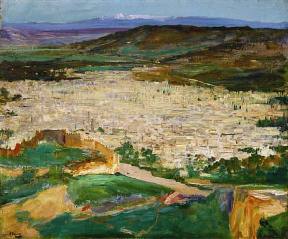 A View of Fez by John Lavery, 1919