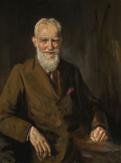 Portrait of George Bernard Shaw by John Lavery, 1929
