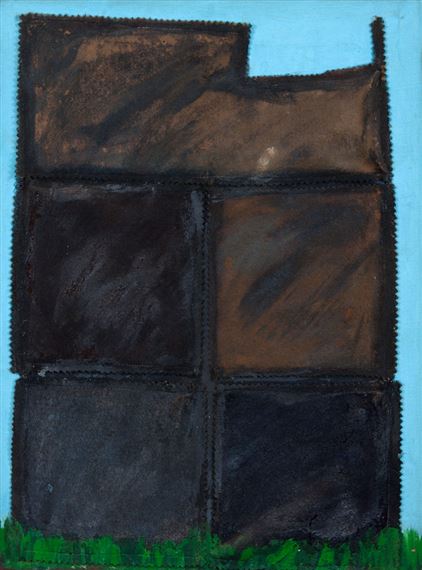 O Prédio by Leda Catunda, 1990