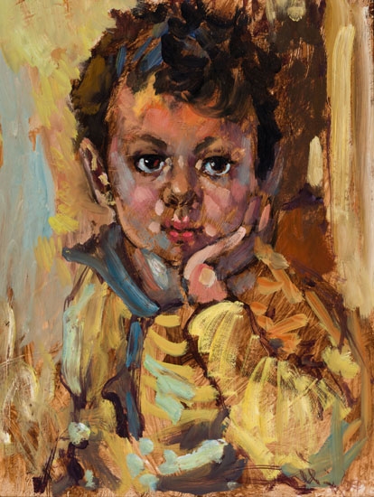Shilling Arthur | Portrait of a Young Boy (1960) | MutualArt
