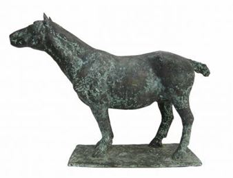 Lauschendes Pferd - Christiane Wartenberg