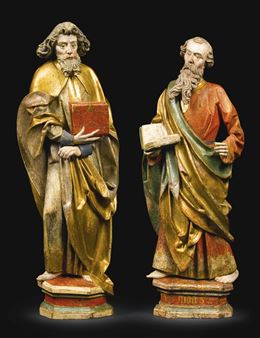 2 Works: Saints Simon the Zealot and Judas Thaddeus - Master of the Kefermarkt Altar