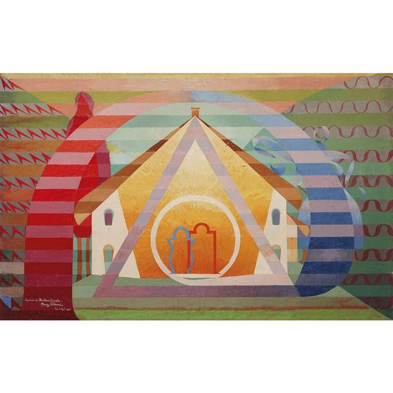 Expression du bonheur simple by Henry Valensi, 1919