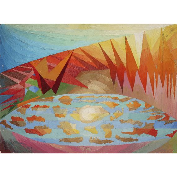 Etude Symphonie yougoslave by Henry Valensi, 1957