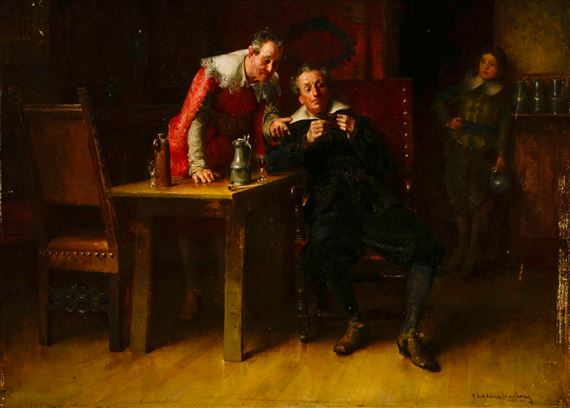 Scène de taverne by Henry Siddons Mowbray