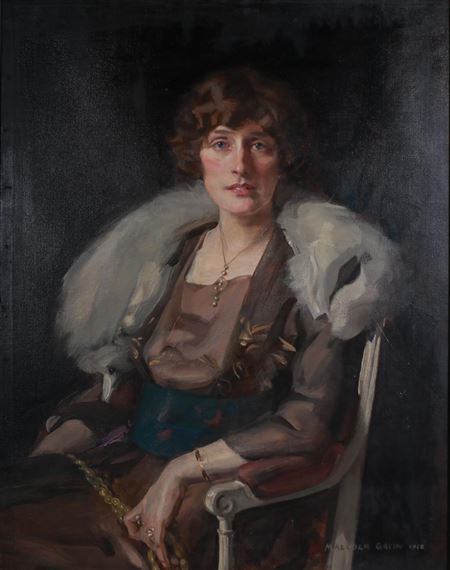 Portrait of Jane Morrison by Malcolm Gavin, 1918